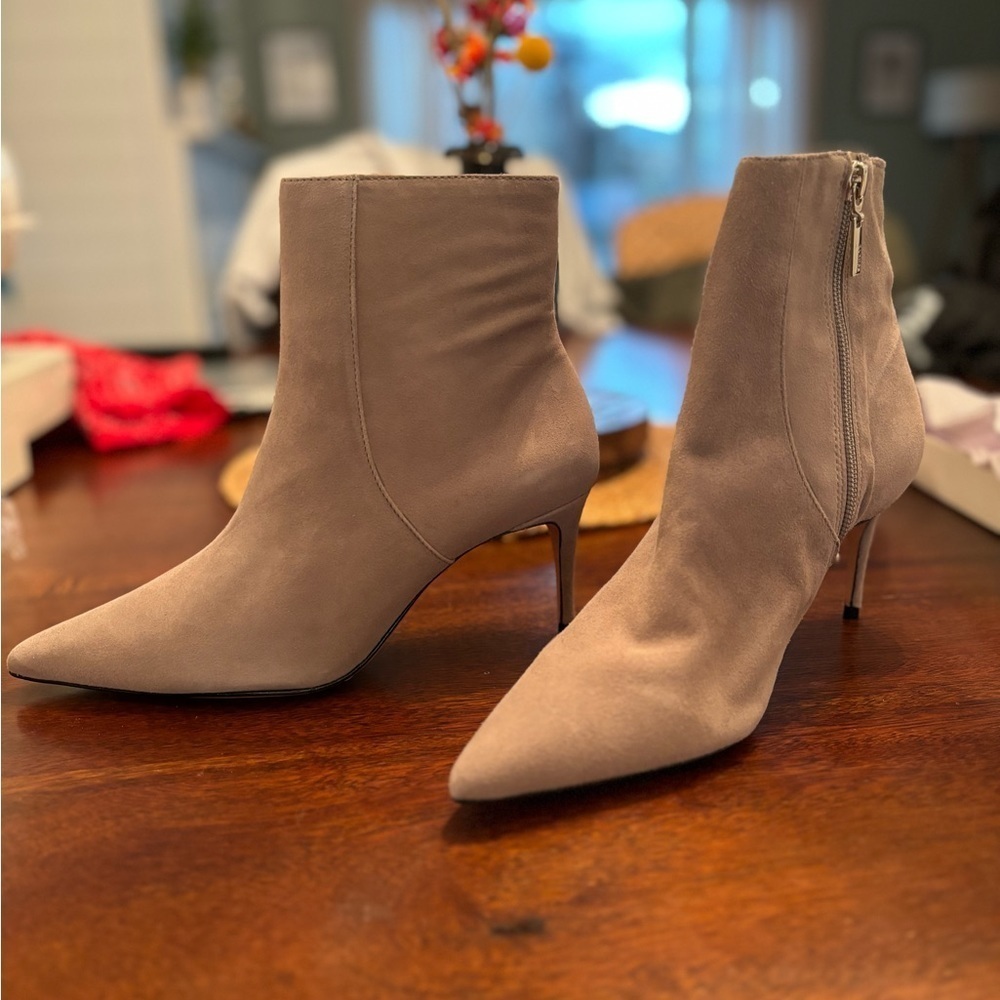 SCHUTZ Taupe Ankle Boots
